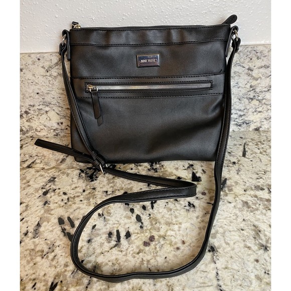 Nine West Bags Nine West Womens Adjustable Strap Crossbody Purse